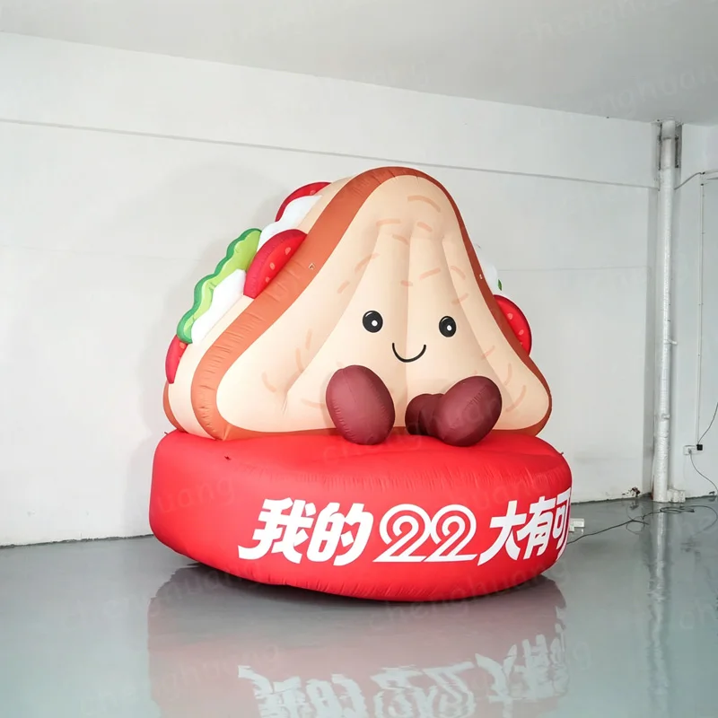 Inflatable sandwich, realistic red inflatable cartoon sandwich, anniversary celebration, event decoration
Inflatable sandwich, realistic red inflatable cartoon sandwich, anniversary celebration, event decoration