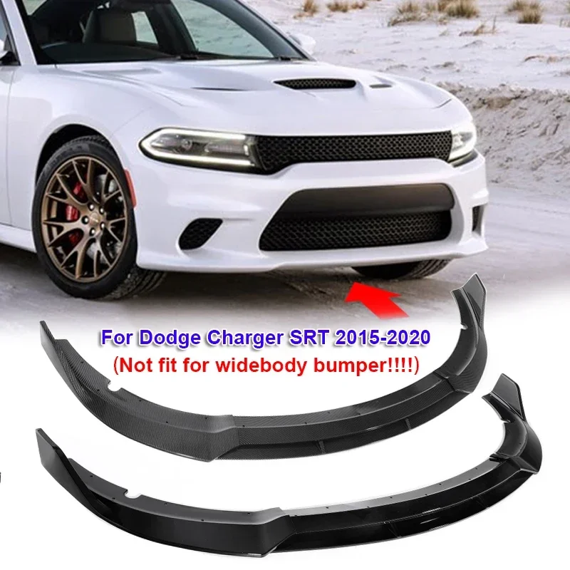4pcs Car Front Bumper Lip Spoiler Splitter Body Kit for Dodge Charger SRT 2015-2020
4pcs Car Front Bumper Lip Spoiler Splitter Body Kit for Dodge Charger SRT 2015-2020