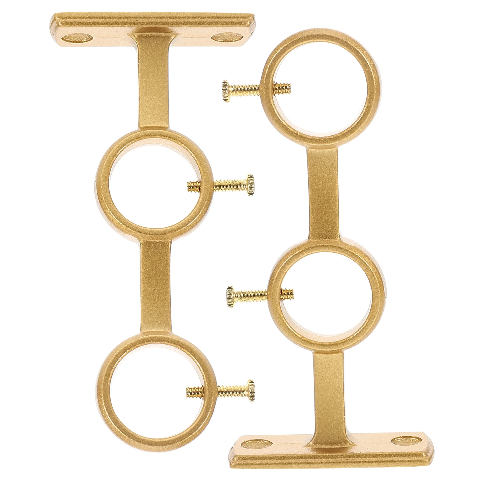 Curtain Rod Double Bracket Thickened Sturdy Support Enhanced Capacity Easy Installation Black Brass Adjustable Corner Mount
Curtain Rod Double Bracket Thickened Sturdy Support Enhanced Capacity Easy Installation Black Brass Adjustable Corner Mount