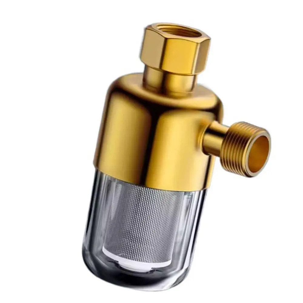 Full Copper Pre Water Filter Transparent 4 Points Water Purifier Stainless Steel Anti-scaling Spray Head Washing Machine
Full Copper Pre Water Filter Transparent 4 Points Water Purifier Stainless Steel Anti-scaling Spray Head Washing Machine