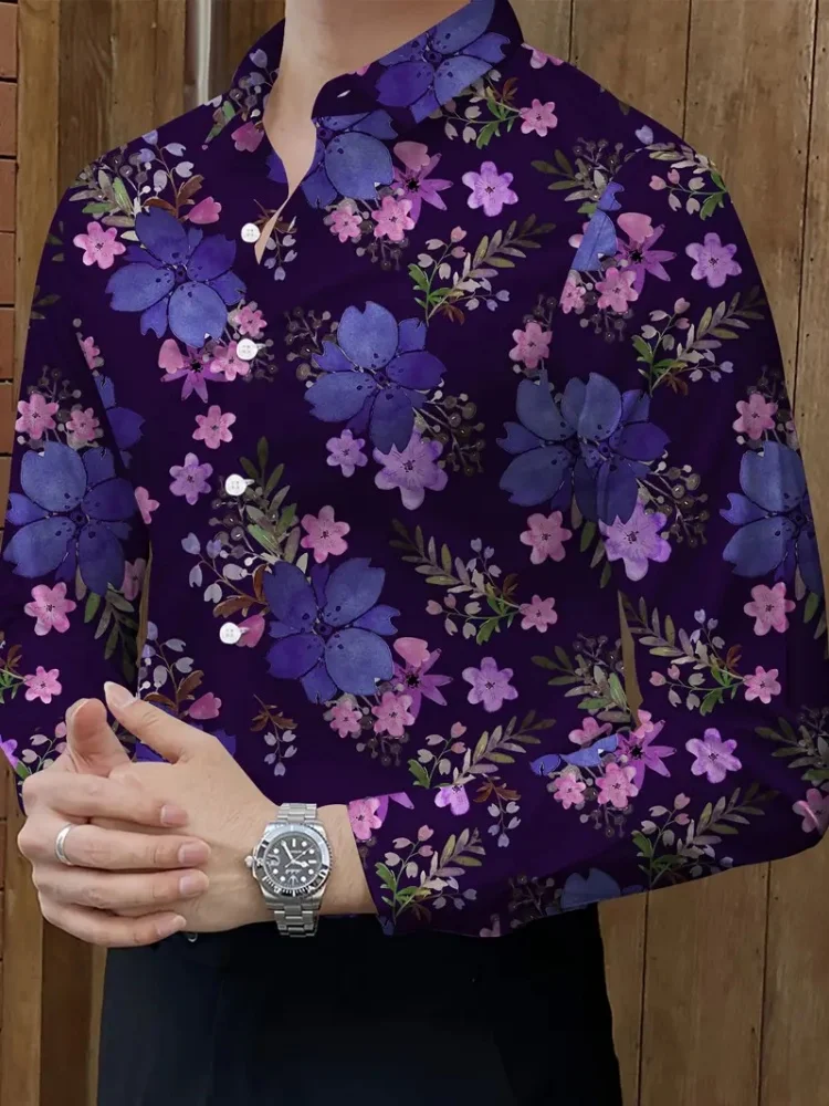 2025 new men's new trend single breasted shirt flower print casual basic coat spring summer beach style clothing
2025 new men's new trend single breasted shirt flower print casual basic coat spring summer beach style clothing