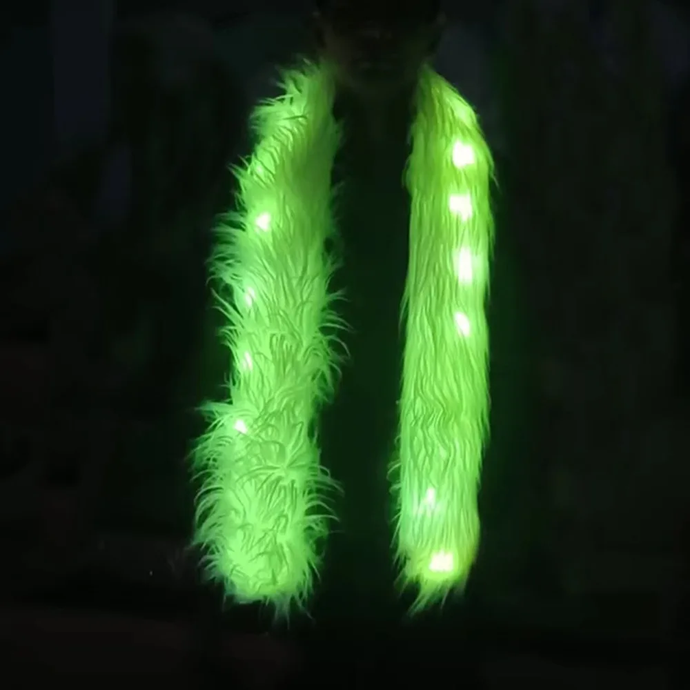 Fashion LED Scarf Funny Shining Flashing Scarf Performance Costume Accessories Party
Fashion LED Scarf Funny Shining Flashing Scarf Performance Costume Accessories Party