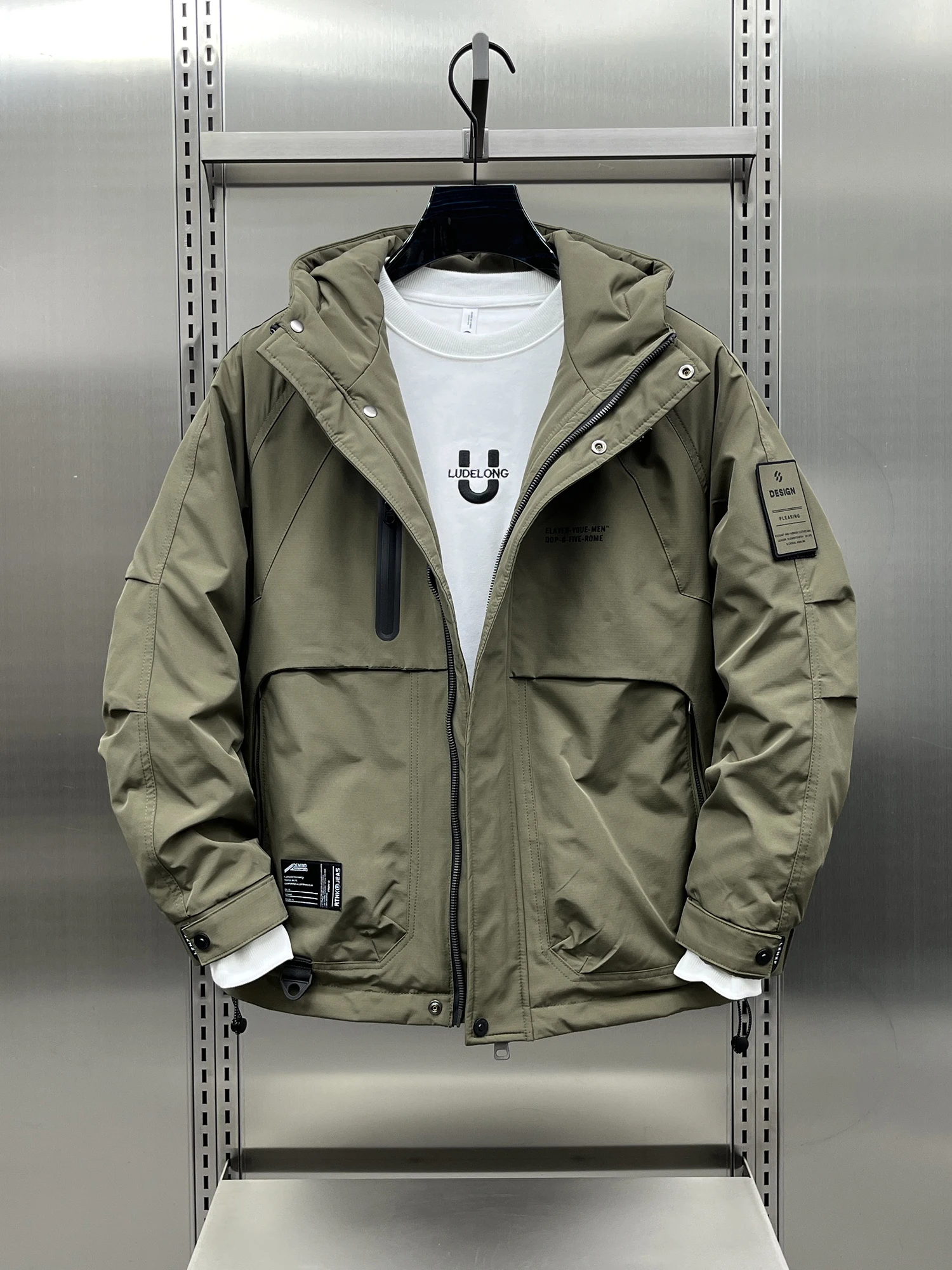 Men's down Jaet Winter New 2024 Hooded Windbreaker Autumn Winter Trendy Brand Best Selling Workwear Warm Coat Outerwear
Men's down Jaet Winter New 2024 Hooded Windbreaker Autumn Winter Trendy Brand Best Selling Workwear Warm Coat Outerwear