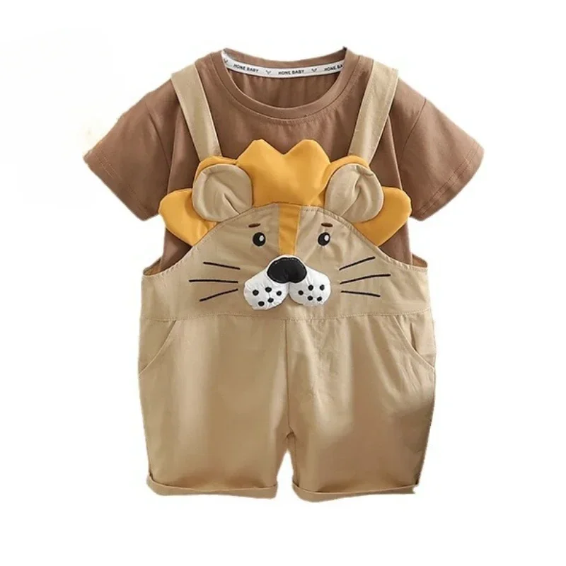 New Summer Baby Boys Clothes Set Children Girls Cartoon T-Shirt Shorts 2Pcs/Sets Toddler Clothing Infant Costume Kids Tracksuits
New Summer Baby Boys Clothes Set Children Girls Cartoon T-Shirt Shorts 2Pcs/Sets Toddler Clothing Infant Costume Kids Tracksuits
