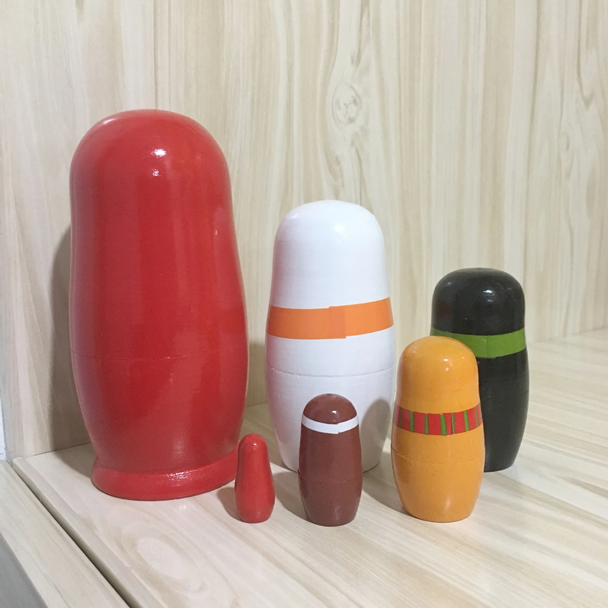 6 Pcs Five-Layer Matryoshka Russian Nesting to Stack Toys Bamboo Stacking
6 Pcs Five-Layer Matryoshka Russian Nesting to Stack Toys Bamboo Stacking