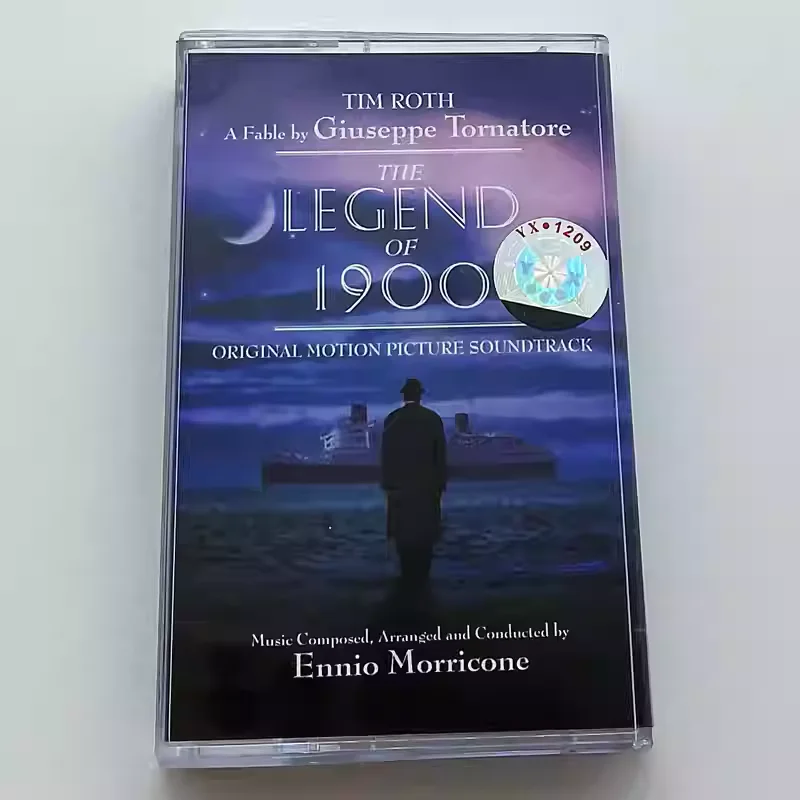 Orchestral Film Soundtrack Ennio Morricone Cassette Tape The Legend Of 1900 Original Motion Picture Soundtrack Audio Cassette
Orchestral Film Soundtrack Ennio Morricone Cassette Tape The Legend Of 1900 Original Motion Picture Soundtrack Audio Cassette