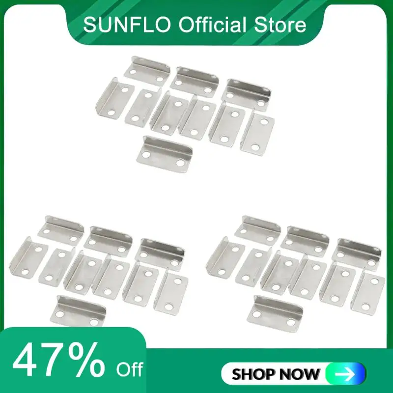 SUNFLO 30 шт., металлический прямоугольный замок для ящика серебристого цвета для домашнего офиса, ударная пластина
SUNFLO 30 шт., металлический прямоугольный замок для ящика серебристого цвета для домашнего офиса, ударная пластина