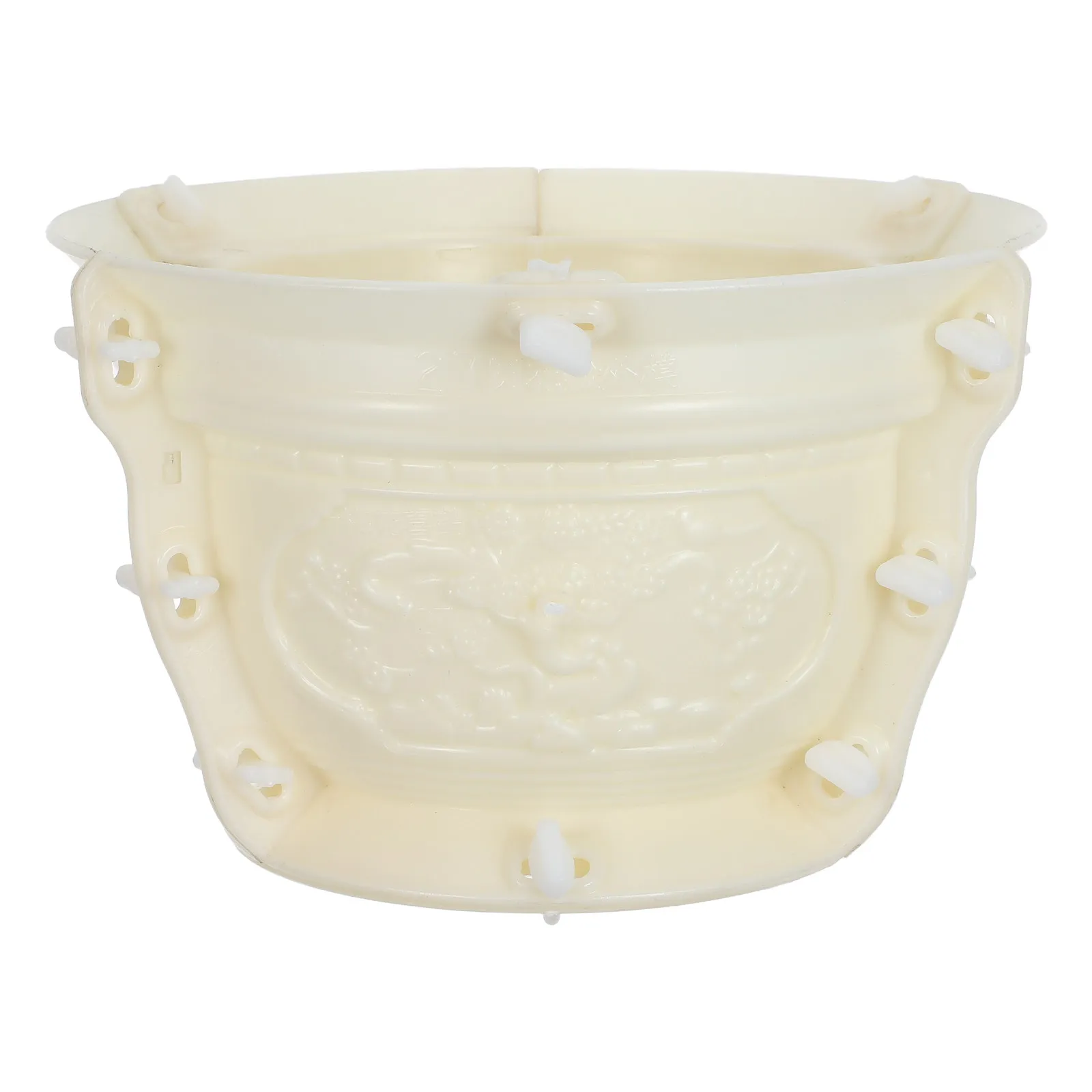 Sturdy Plastic Concrete Planter Mold European Elegant Design Cement Flower Pot Mold for Bonsai Succulents Balcony Patio
Sturdy Plastic Concrete Planter Mold European Elegant Design Cement Flower Pot Mold for Bonsai Succulents Balcony Patio