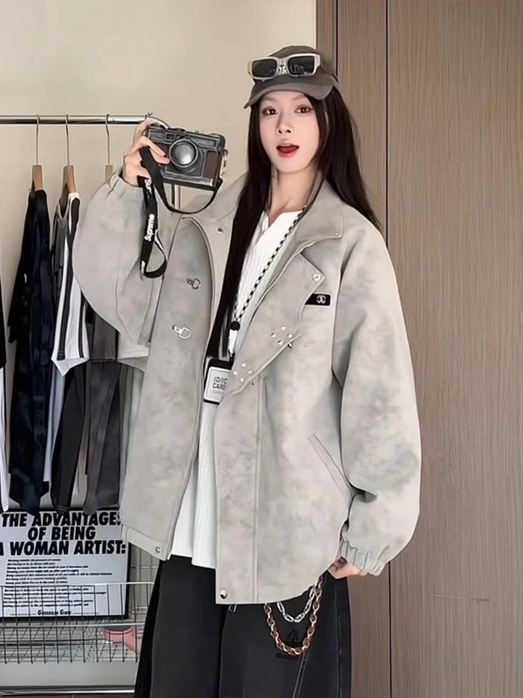 Retro American Matte Leather Jaet Men's Spring Autumn Unique Design Sense Flight Suit Trendy Brand Couple PU Leather Jaet
Retro American Matte Leather Jaet Men's Spring Autumn Unique Design Sense Flight Suit Trendy Brand Couple PU Leather Jaet