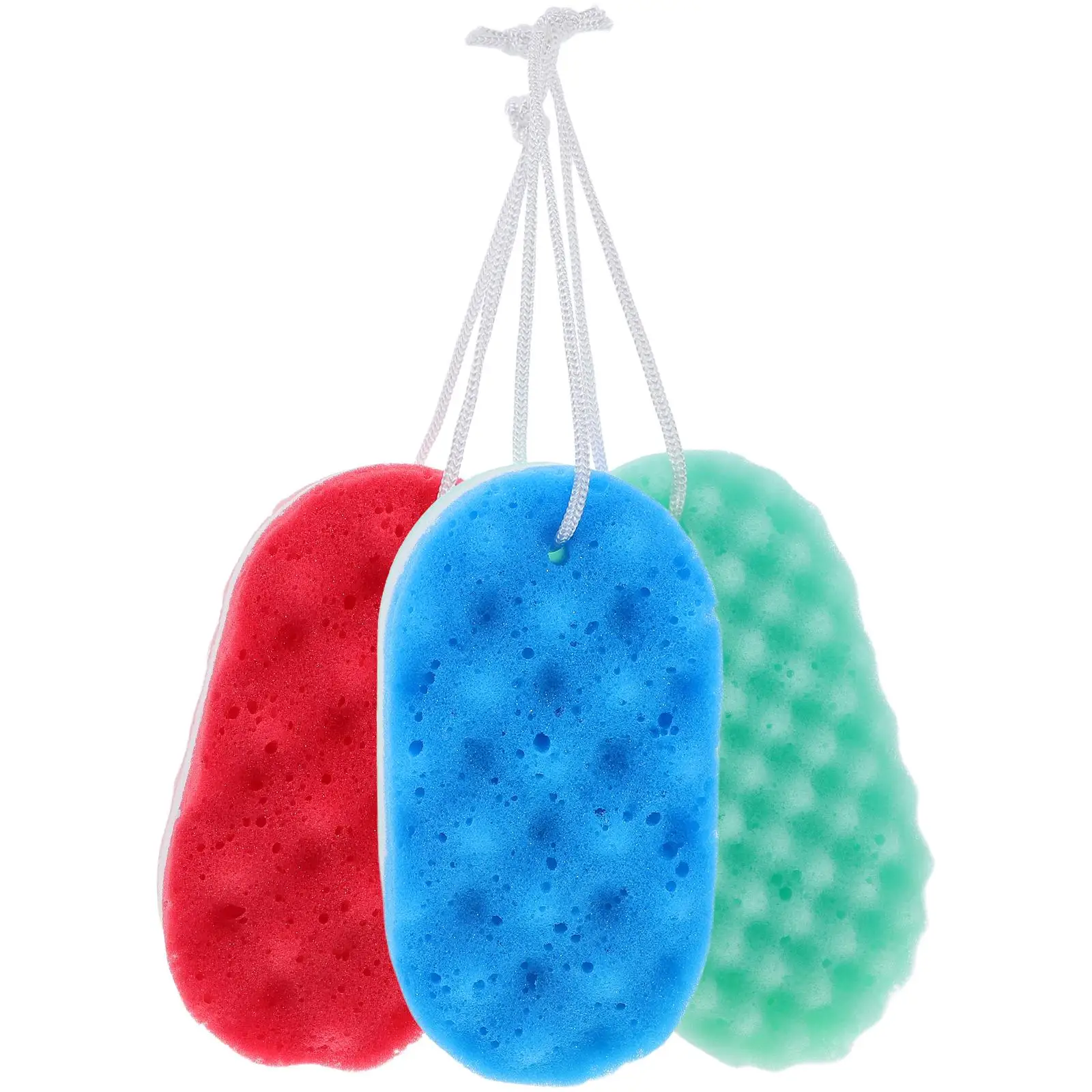 3 Pcs Bath Sponge Cleaning Body Scrub Shower for Exfoliating Double Sided Exfoliation
3 Pcs Bath Sponge Cleaning Body Scrub Shower for Exfoliating Double Sided Exfoliation