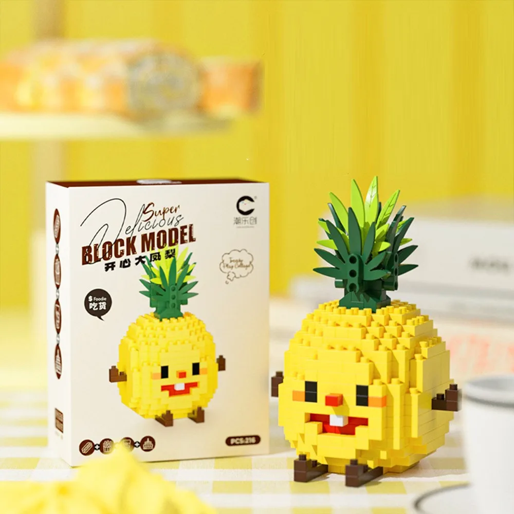 High Quality Multicolor Micro Particle Building Blocks ABS Plastic DIY Cartoon Food Model 3D Model Bricks Toy
High Quality Multicolor Micro Particle Building Blocks ABS Plastic DIY Cartoon Food Model 3D Model Bricks Toy
