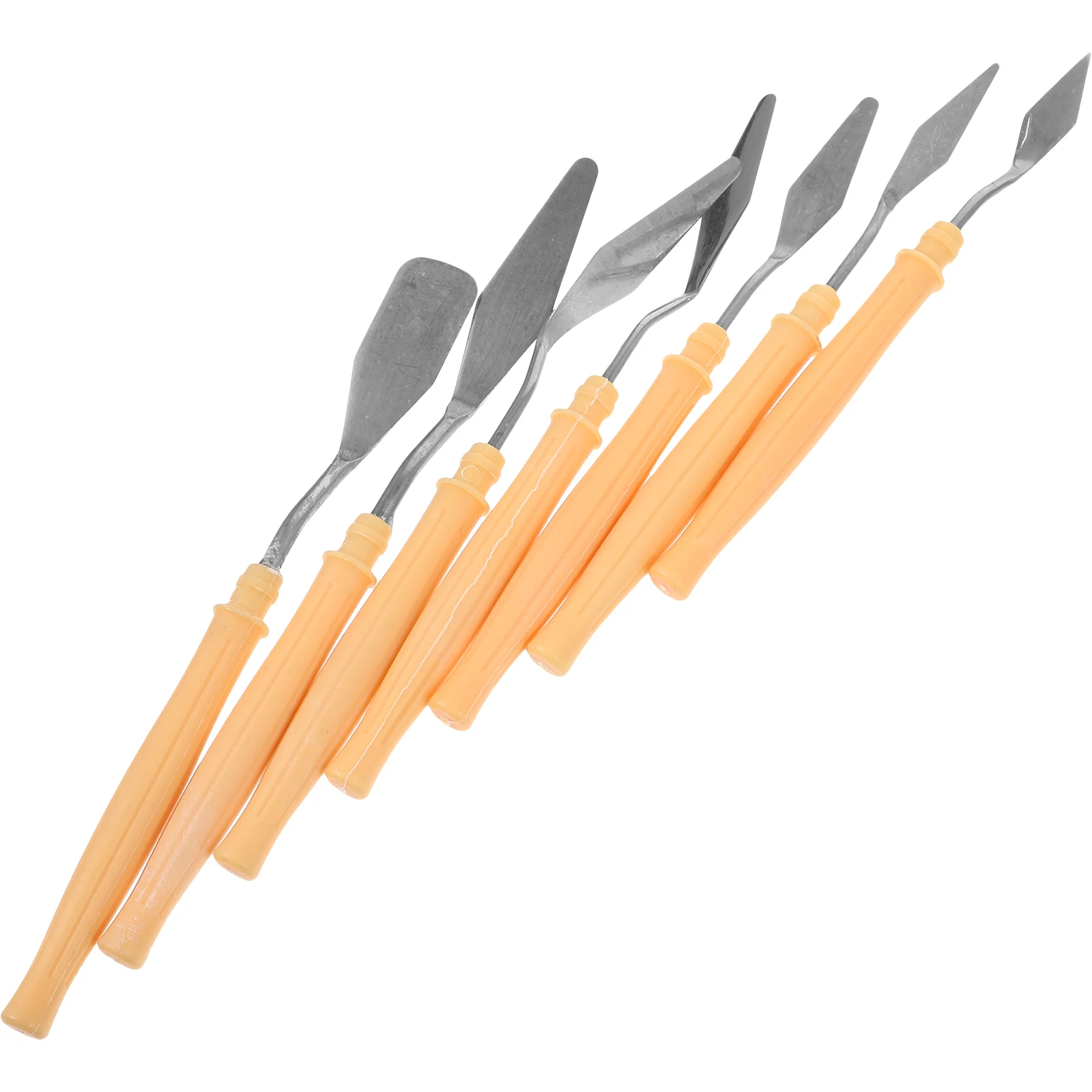 7Pcs Color Mixing Spatulas Artist Painting Tools for Watercolor Oil Canvas Painting Scrapers Drawing Spatula Oil Paint Spatulas
7Pcs Color Mixing Spatulas Artist Painting Tools for Watercolor Oil Canvas Painting Scrapers Drawing Spatula Oil Paint Spatulas