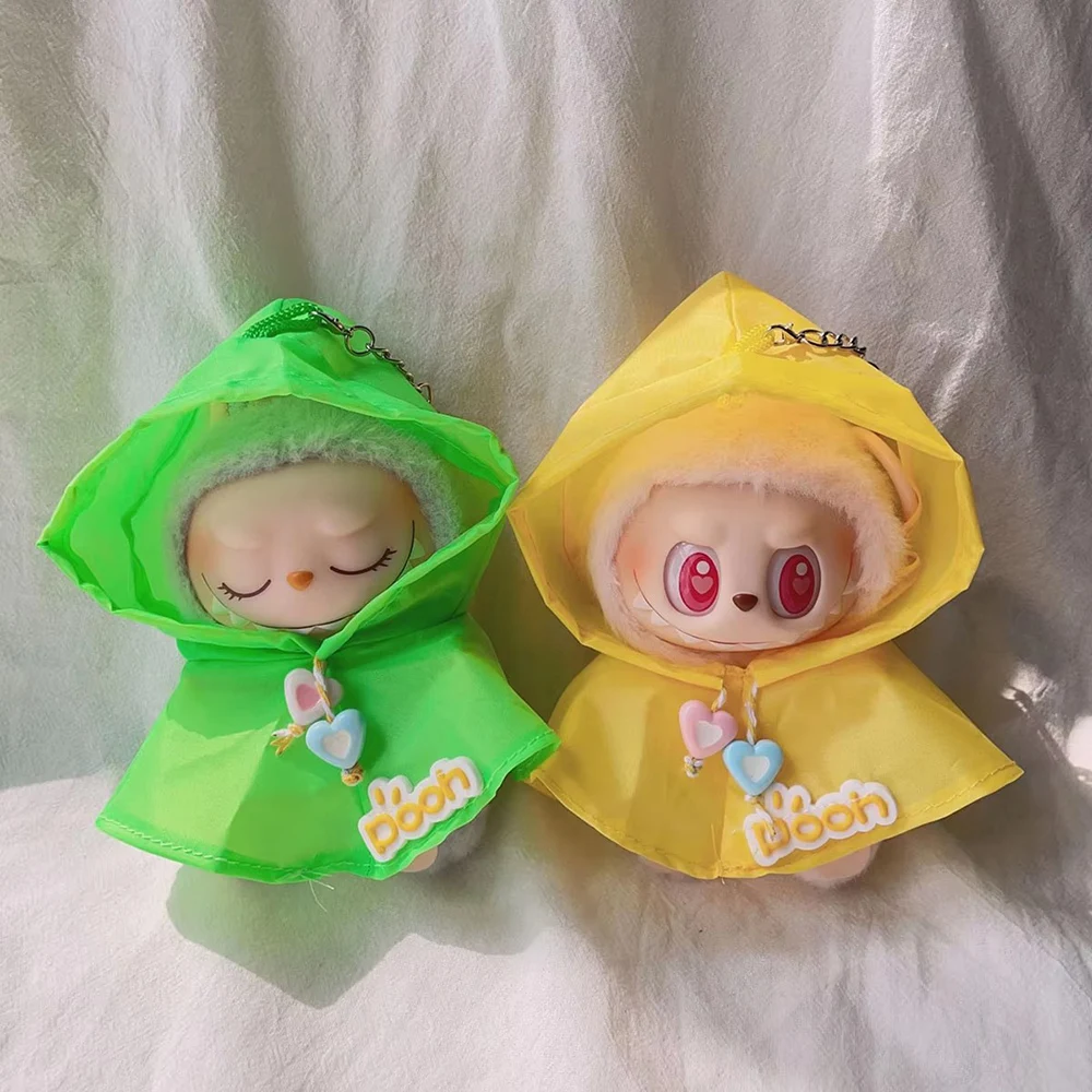 Mini Doll Raincoat Clothing for Labubu, Clothing Accessories, Green and Yellow Raincoat Set, Clothing Gift
Mini Doll Raincoat Clothing for Labubu, Clothing Accessories, Green and Yellow Raincoat Set, Clothing Gift