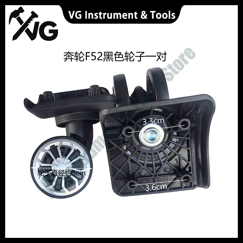 For Bunrun F52 Wheel Replacement Suitcase Roller Handle Bag Repair Accessories Travel Luggage Trolley Fabric Box Wheel
For Bunrun F52 Wheel Replacement Suitcase Roller Handle Bag Repair Accessories Travel Luggage Trolley Fabric Box Wheel