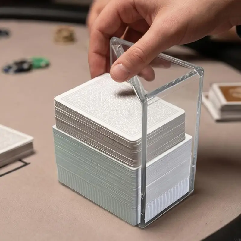 2/4/6 Deck Acrylic Card Display Stand Clear Discard Holder Organizers Games & Sports Expert Acrylic Discard Trays 69HD
2/4/6 Deck Acrylic Card Display Stand Clear Discard Holder Organizers Games & Sports Expert Acrylic Discard Trays 69HD