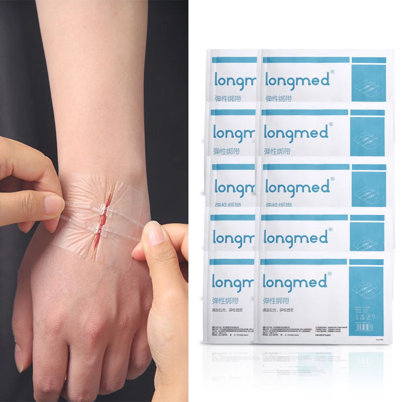Zipper Band-aid Suture-free Wound Dressing Patches Painless Wound Closure Device Zip Suture Reducer Waterproof Strip Health Care
Zipper Band-aid Suture-free Wound Dressing Patches Painless Wound Closure Device Zip Suture Reducer Waterproof Strip Health Care