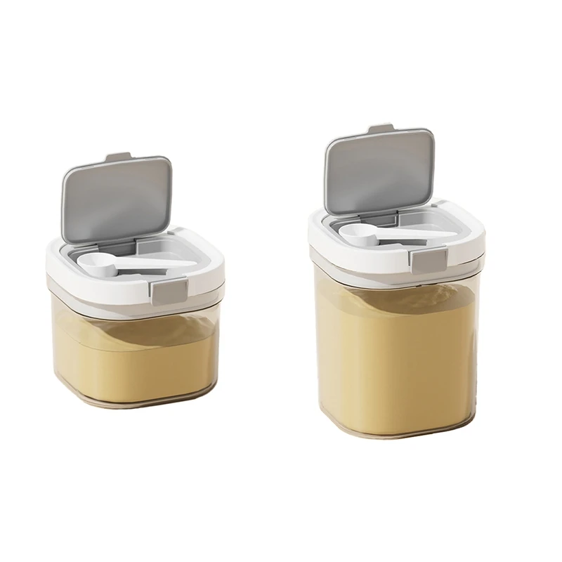 Y51A-Plastic Canisters - UV-Resistant Kitchen Storage Jars With Free Scraper Spoon For Milk Powder & Food Sealing 
Y51A-Plastic Canisters - UV-Resistant Kitchen Storage Jars With Free Scraper Spoon For Milk Powder & Food Sealing