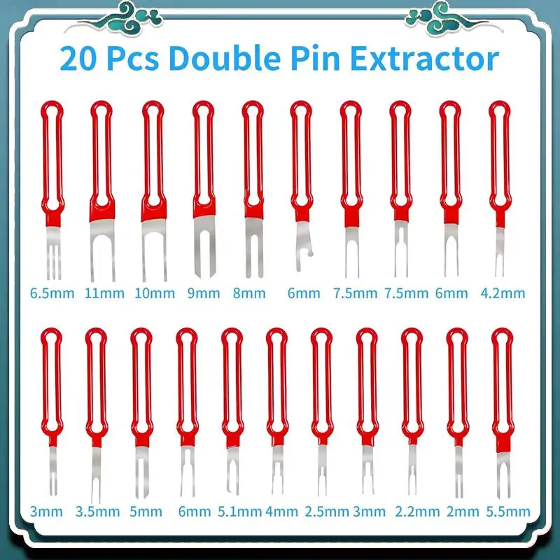 Набор инструментов для снятия клемм премиум-класса, 39 шт., модернизированный инструмент для извлечения штифтов, инструмент для снятия электрических штифтов, набор инструментов D
Набор инструментов для снятия клемм премиум-класса, 39 шт., модернизированный инструмент для извлечения штифтов, инструмент для снятия электрических штифтов, набор инструментов D