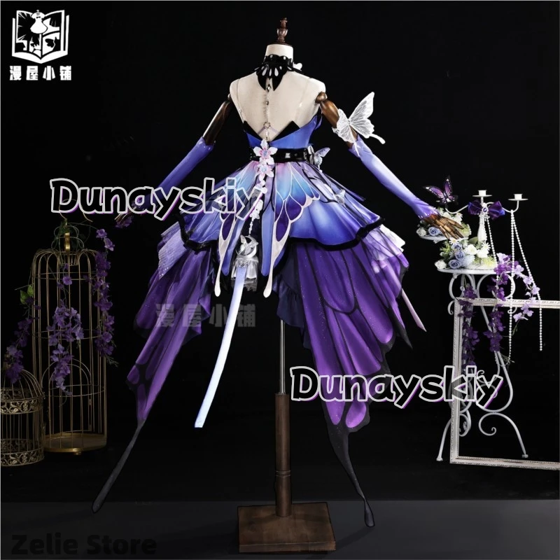 Honkai Star Rail Castorice Cosplay 코스프레 Dreamy Drift Elegant Dress High Quality Outfit Halloween Carnival Party Women Lolita
Honkai Star Rail Castorice Cosplay 코스프레 Dreamy Drift Elegant Dress High Quality Outfit Halloween Carnival Party Women Lolita