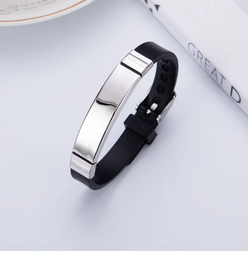 Персонализированное фотоимя: мужской браслет с индивидуальным изображением из нержавеющей стали и резины, резьба по фотографию, браслет с памятью, подарок
Персонализированное фотоимя: мужской браслет с индивидуальным изображением из нержавеющей стали и резины, резьба по фотографию, браслет с памятью, подарок