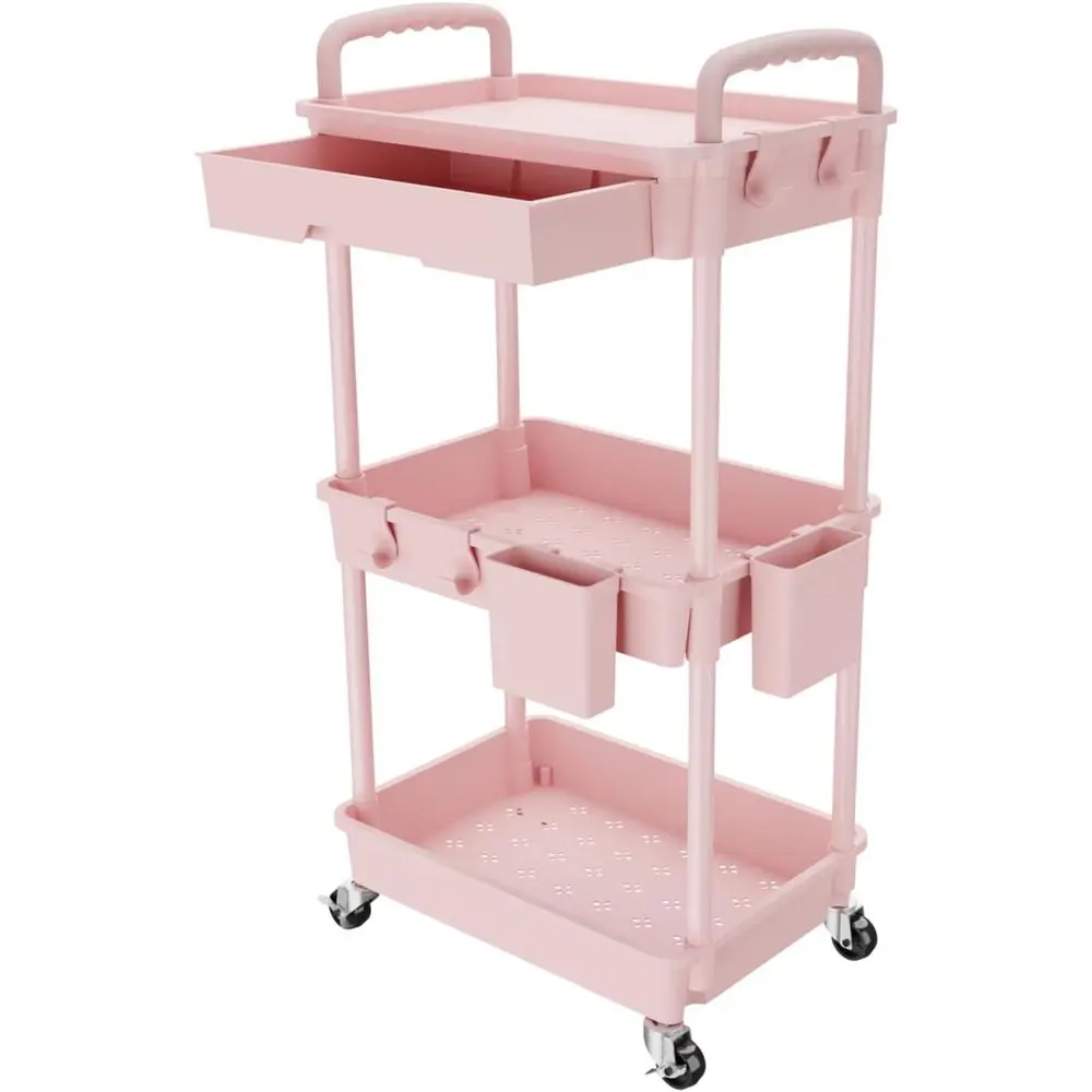 3 Tier Rolling Utility Cart, Storage Cart, Rolling Cart for Kitchen, Bathroom, Living Room, Storage Organizer with Iron Wheels (
3 Tier Rolling Utility Cart, Storage Cart, Rolling Cart for Kitchen, Bathroom, Living Room, Storage Organizer with Iron Wheels (