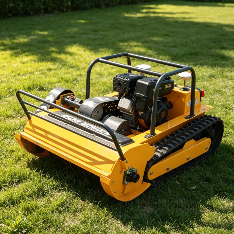 Customized tracked intelligent remote control lawn mower, orchard weeding machine, muddy terrain, mountainous slopes
Customized tracked intelligent remote control lawn mower, orchard weeding machine, muddy terrain, mountainous slopes