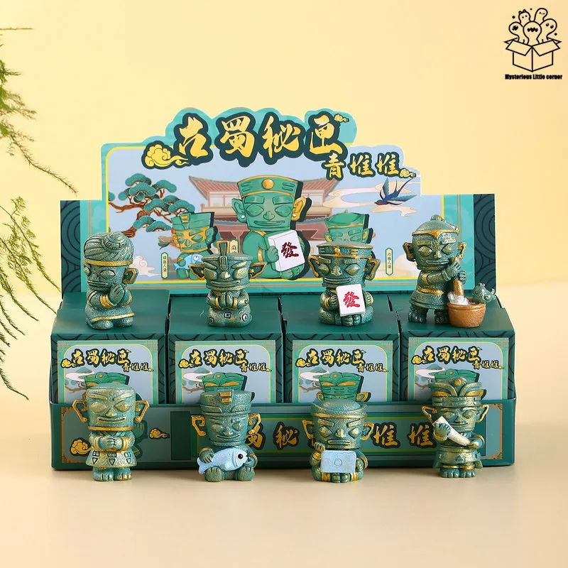 Sanxingdui Cultural Creative Blind Box Desktop Figurine Ornament Sichuan Guanghan Travel Souvenir Characteristic Handicraft Gift
Sanxingdui Cultural Creative Blind Box Desktop Figurine Ornament Sichuan Guanghan Travel Souvenir Characteristic Handicraft Gift