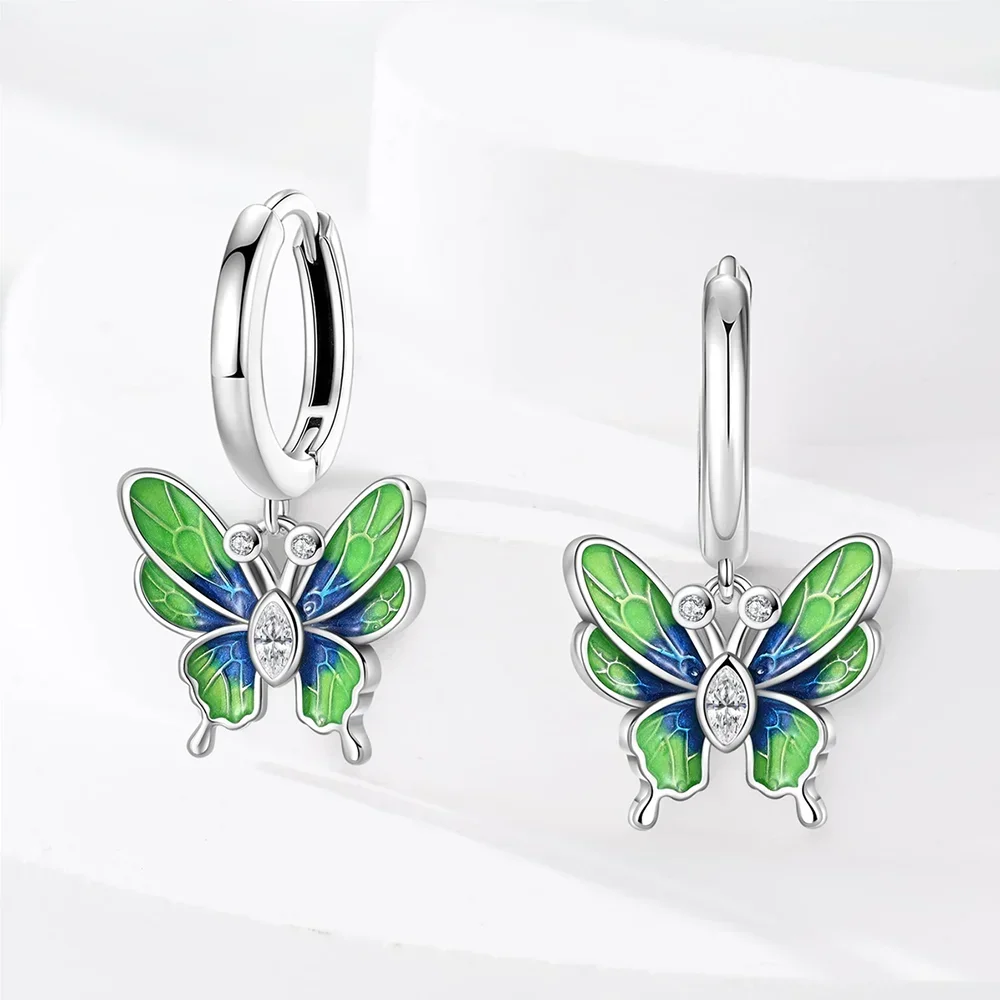 Butterfly Series Zircon Charms S925 Silver Romantic Purple Butterfly Beads Pendant Fit Diy Original Bracelet Women Jewelry Gift
Butterfly Series Zircon Charms S925 Silver Romantic Purple Butterfly Beads Pendant Fit Diy Original Bracelet Women Jewelry Gift