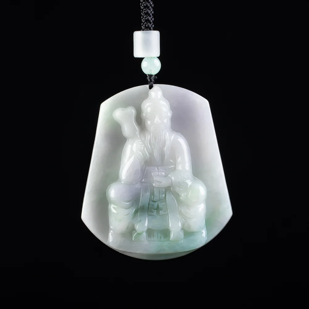 Real Jade Natural Emerald Primordial Heavenly Lord Pendant Necklace Carved Charm Jadeite Jewelry Fashion Charm Amulet Gifts
Real Jade Natural Emerald Primordial Heavenly Lord Pendant Necklace Carved Charm Jadeite Jewelry Fashion Charm Amulet Gifts