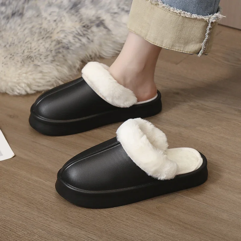 Winter New Women's Cotton Slippers Detachable Casual Home Slippers Flat Flat Comfortable Non Slip Plush Warm Cotton Shoes 2024
Winter New Women's Cotton Slippers Detachable Casual Home Slippers Flat Flat Comfortable Non Slip Plush Warm Cotton Shoes 2024