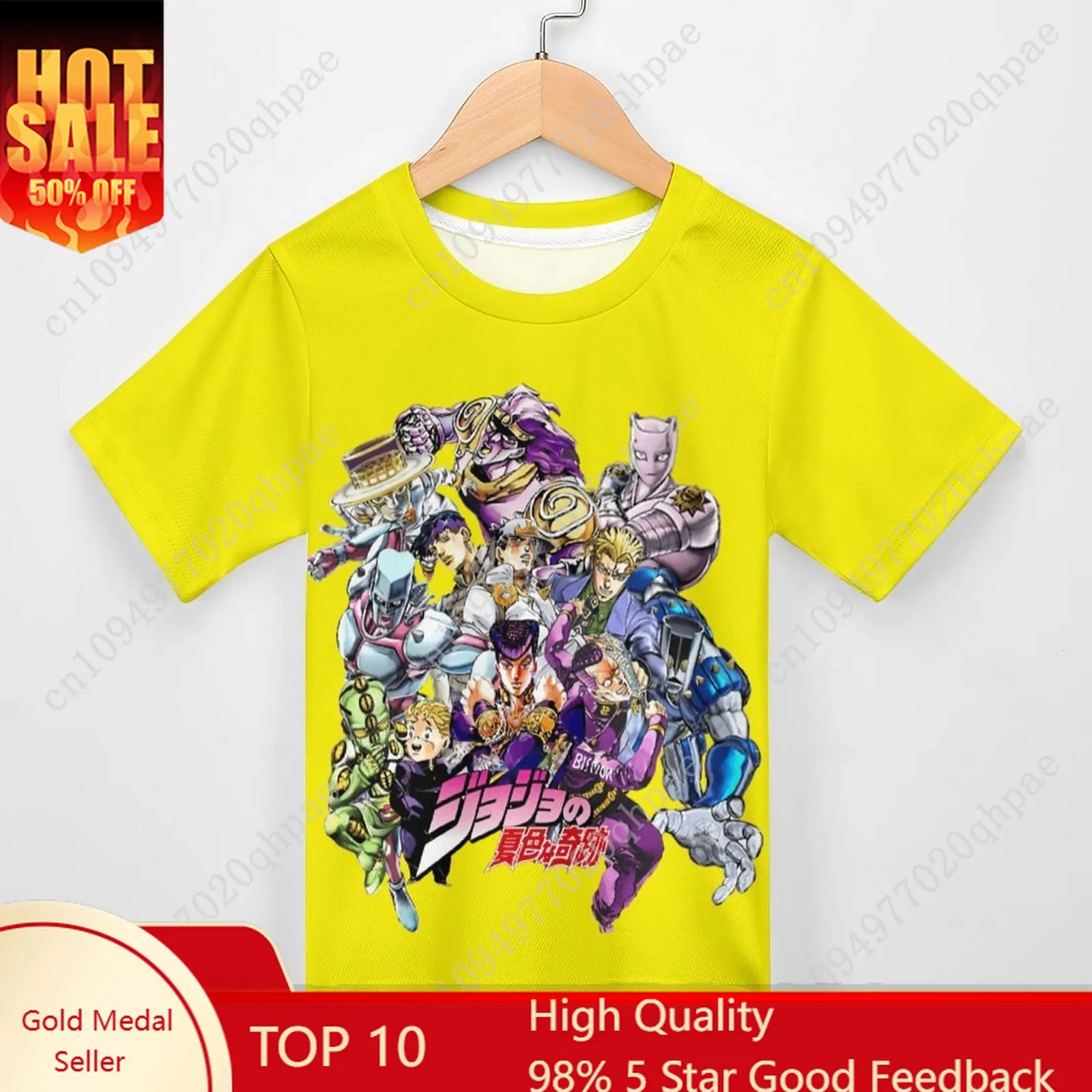 Jojos Bizarre Adventure T shirt boys girls childs cotton short sleeves tlightweight breathable Tshirt custom made Summer Tops
Jojos Bizarre Adventure T shirt boys girls childs cotton short sleeves tlightweight breathable Tshirt custom made Summer Tops