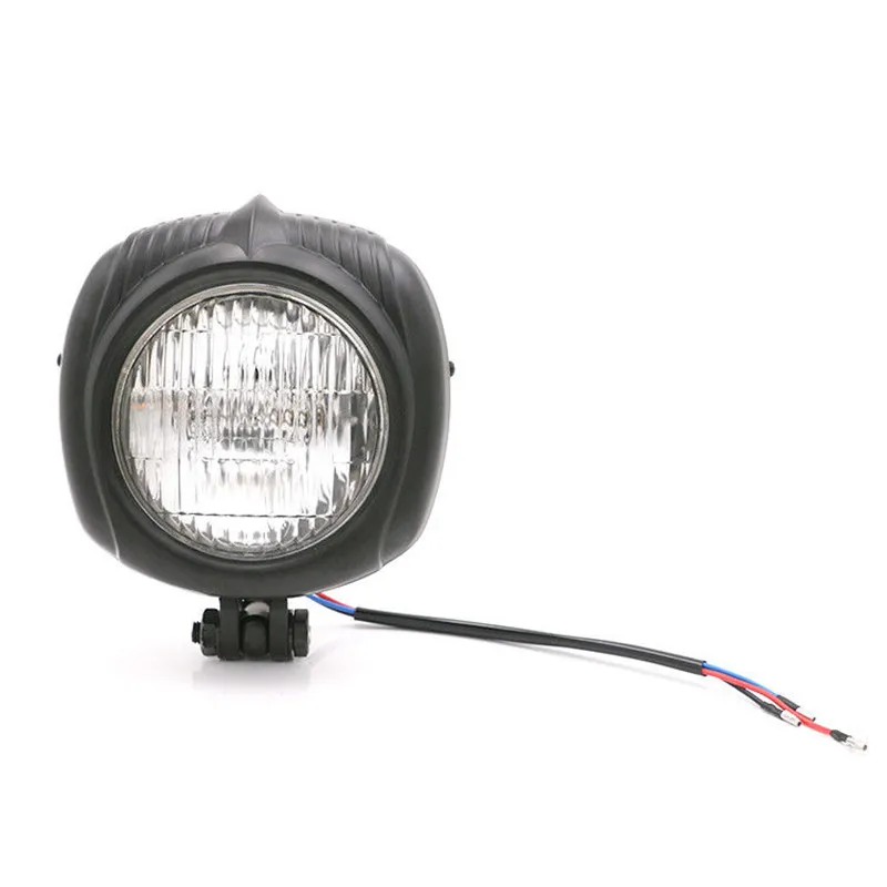 Clear Lens Retro Vintage Black Headlight Lamp For Cafe Racer Touring Scooter Custom
Clear Lens Retro Vintage Black Headlight Lamp For Cafe Racer Touring Scooter Custom
