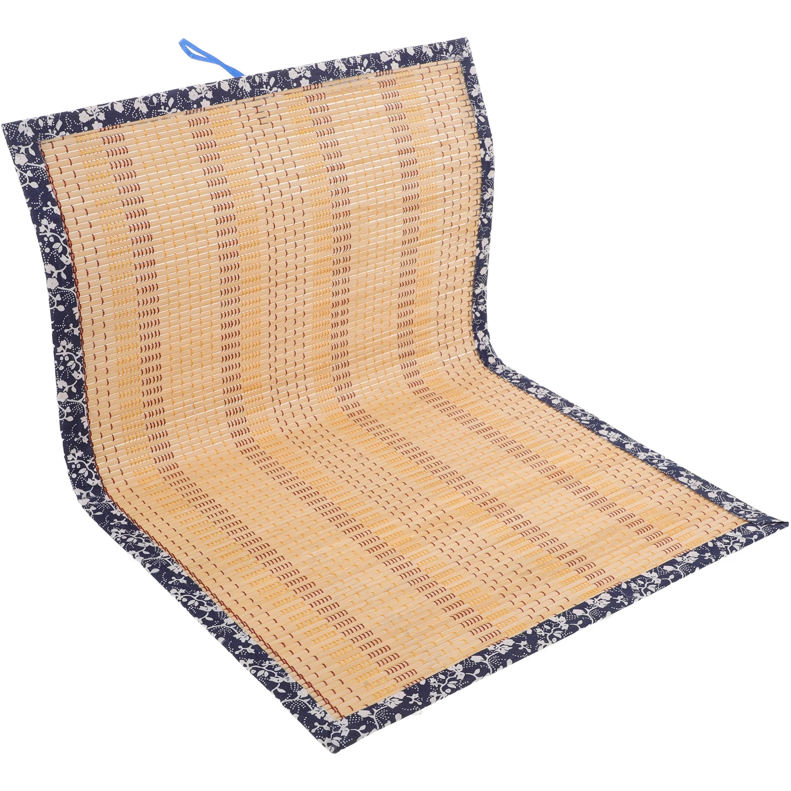 Handcrafted DIY Bamboo Mat Wall Hanging Decor Blue Floral Fabric Edging Unique Versatile Wall Ceiling Home Decoration
Handcrafted DIY Bamboo Mat Wall Hanging Decor Blue Floral Fabric Edging Unique Versatile Wall Ceiling Home Decoration