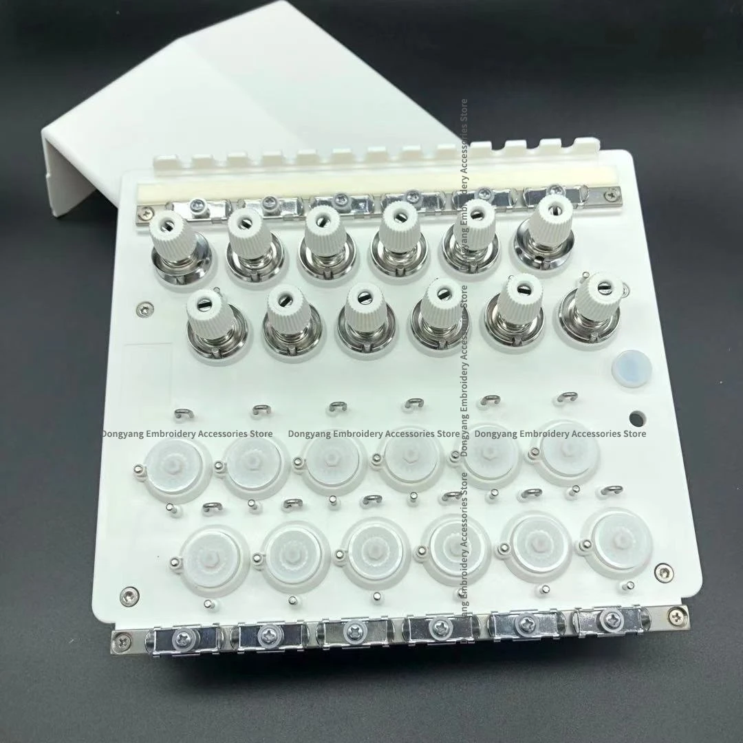 1PCS Clamp Assembly Single Optocoupler Alarm Head 12-Pin Head Junction Box Panel Tajima High-Speed Computer Embroidery Machine
1PCS Clamp Assembly Single Optocoupler Alarm Head 12-Pin Head Junction Box Panel Tajima High-Speed Computer Embroidery Machine
