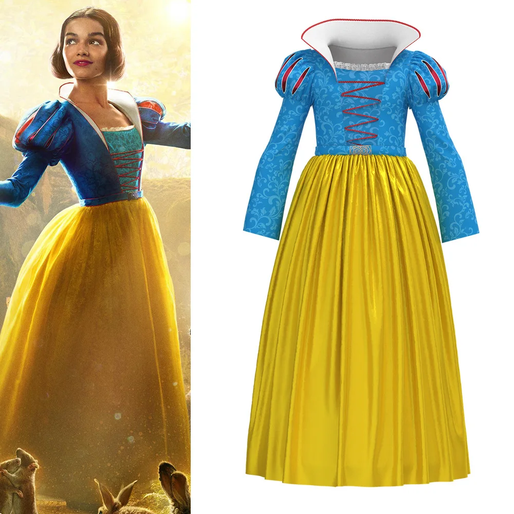 Jia Mei New Style Snow White Cosplay Dress Children's Stage Performance Costume Fairy Tale Role Play Outfit Fairy Princess Gown
Jia Mei New Style Snow White Cosplay Dress Children's Stage Performance Costume Fairy Tale Role Play Outfit Fairy Princess Gown