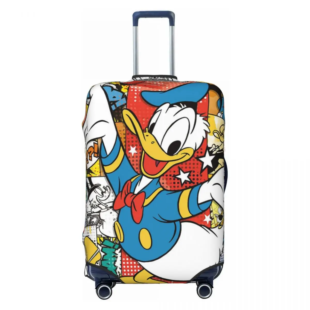 Fashion Cute Donald Duck Luggage Cover Protector Elastic Anime Travel Suitcase Covers
Fashion Cute Donald Duck Luggage Cover Protector Elastic Anime Travel Suitcase Covers