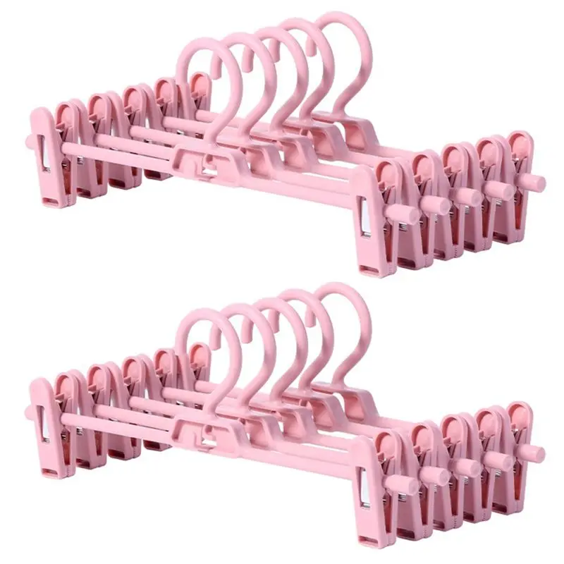 ABUI-Trouser Rack With Adjustable Plastic Clip For Skirt Hook Save Space Clothes Rack Capable Of Attaching Underwear
ABUI-Trouser Rack With Adjustable Plastic Clip For Skirt Hook Save Space Clothes Rack Capable Of Attaching Underwear
