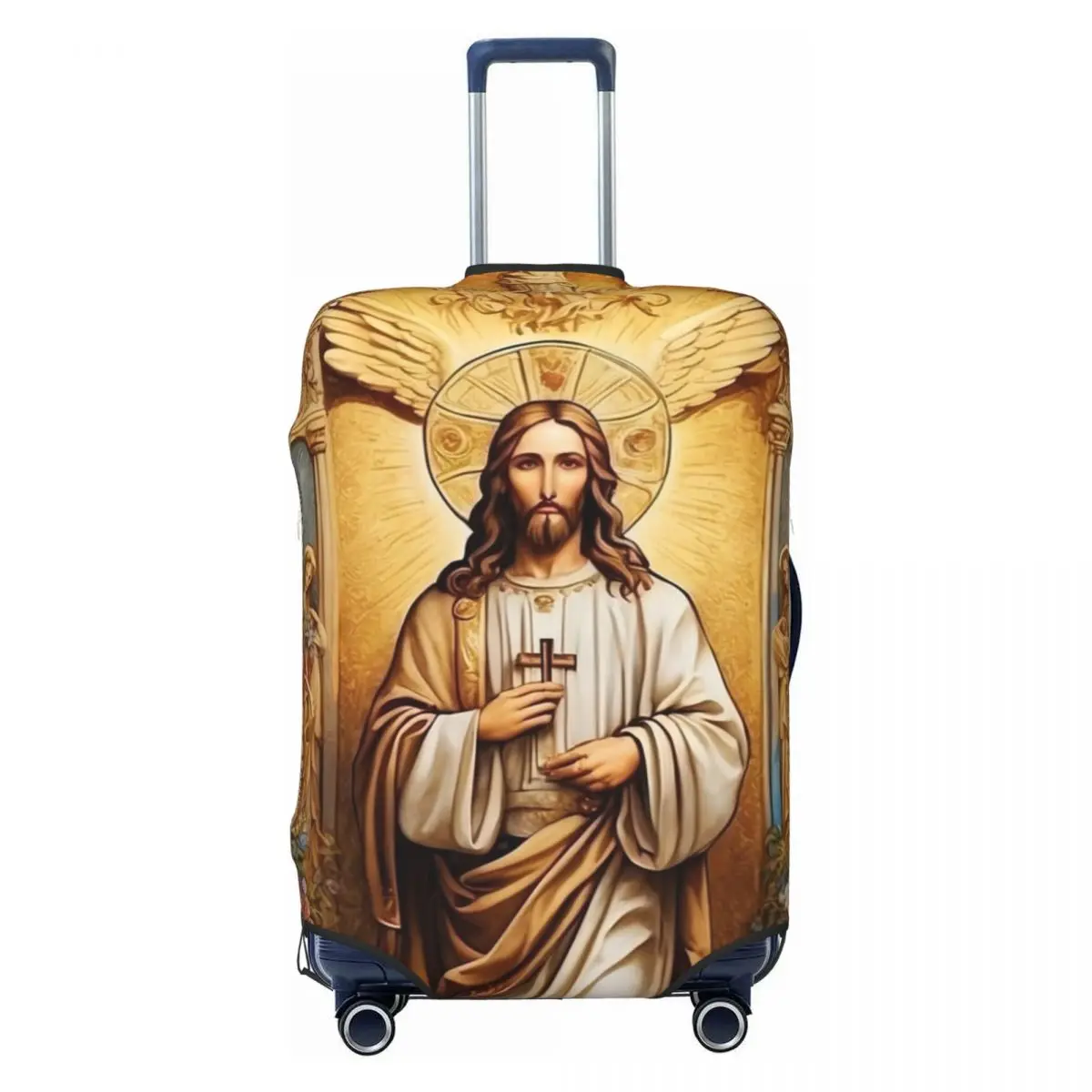 Чехол для багажа «Лорд Иисус Христос», эластичный дорожный чемодан, защитные чехлы, костюм для 18-32 дюймов
Чехол для багажа «Лорд Иисус Христос», эластичный дорожный чемодан, защитные чехлы, костюм для 18-32 дюймов