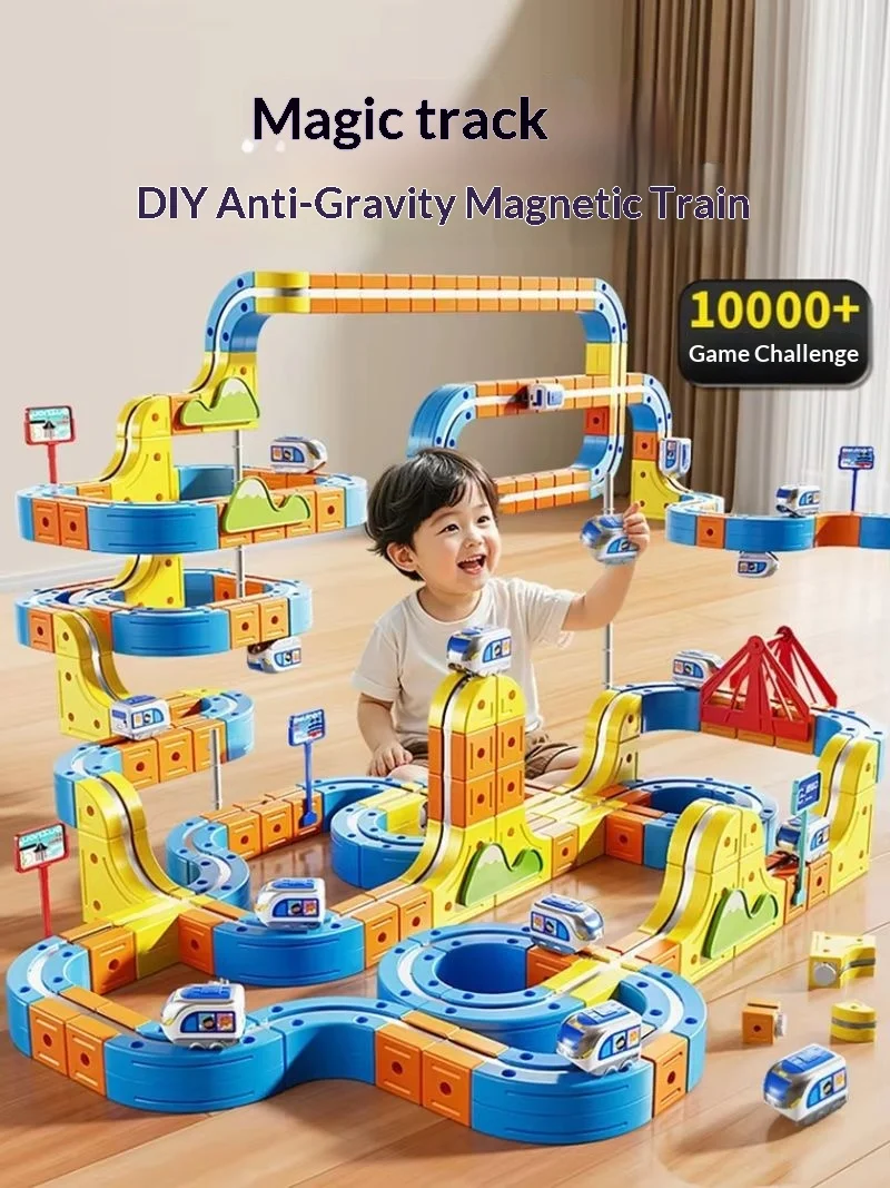 Hot Sale DIY Magnetic Car Stem Racing Car Railtrack Set Montessori Motorized Train & Gravity Maze Toy Educational Gift
Hot Sale DIY Magnetic Car Stem Racing Car Railtrack Set Montessori Motorized Train & Gravity Maze Toy Educational Gift