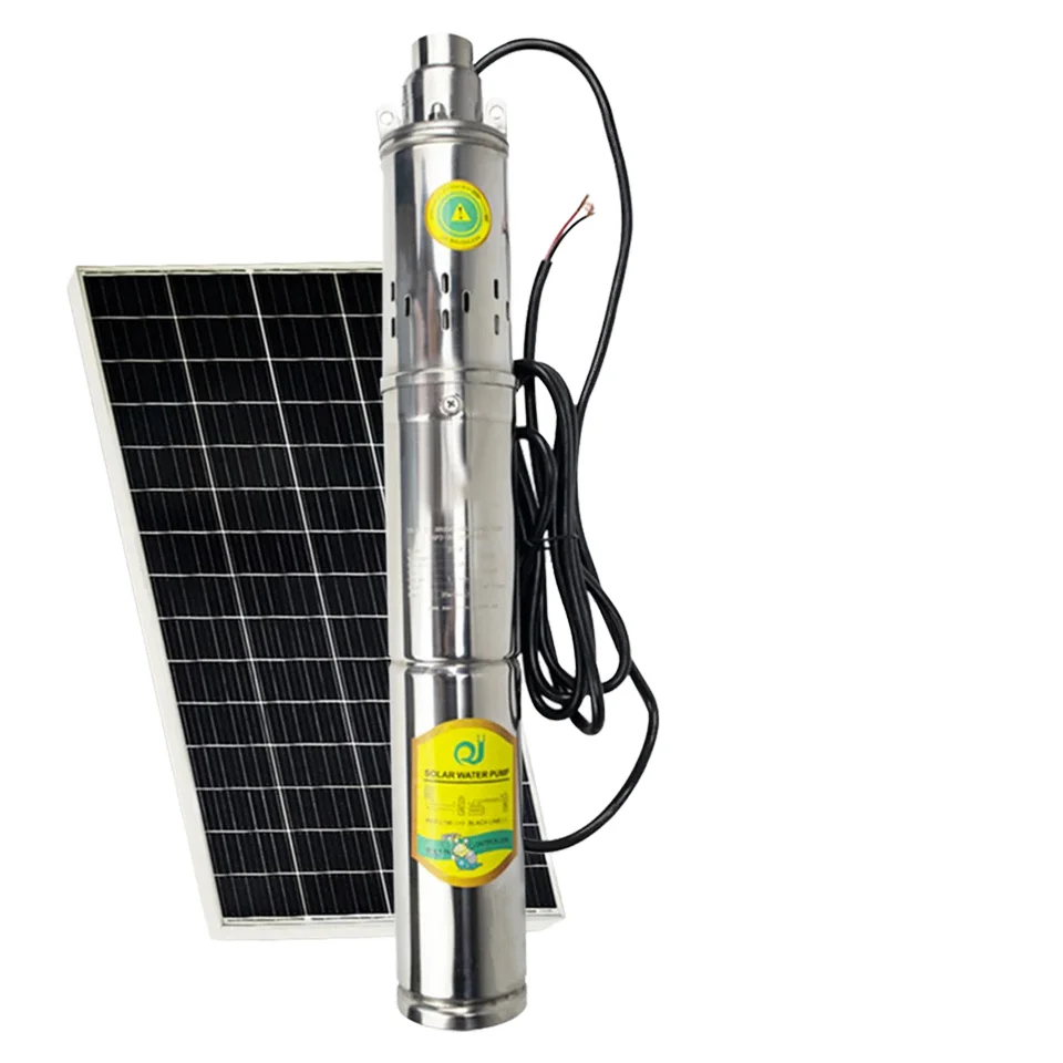 150W 370W 750W Brushless Submersible Solar Water Pump Stainless Steel Built-In 12V 24V 48V 60V 72 DC Controller for Deep Wells
150W 370W 750W Brushless Submersible Solar Water Pump Stainless Steel Built-In 12V 24V 48V 60V 72 DC Controller for Deep Wells