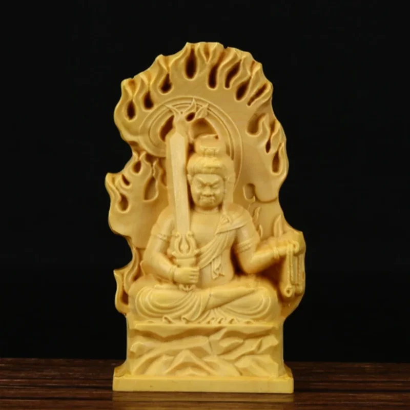 7cm Chinese Buddhism Supplies Wood Carving Buddha Statue Acalanatha Sculputre
7cm Chinese Buddhism Supplies Wood Carving Buddha Statue Acalanatha Sculputre