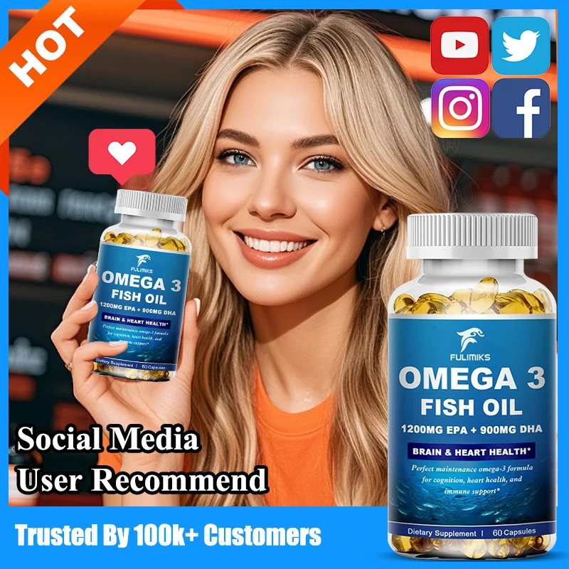 Капсулы с чистым рыбьим жиром Омега-3, улучшают настроение, защищают глаза, снимают стресс, укрепляют мозг, повышают интеллект.
Капсулы с чистым рыбьим жиром Омега-3, улучшают настроение, защищают глаза, снимают стресс, укрепляют мозг, повышают интеллект.