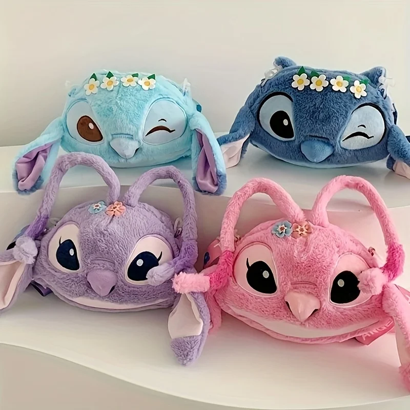 Плюшевая сумка через плечо Disney Stitch с регулируемым ремнем, милая и прочная сумочка, идеально подходит для подарка на День святого Валентина, Рождество, день рождения для девочек
Плюшевая сумка через плечо Disney Stitch с регулируемым ремнем, милая и прочная сумочка, идеально подходит для подарка на День святого Валентина, Рождество, день рождения для девочек