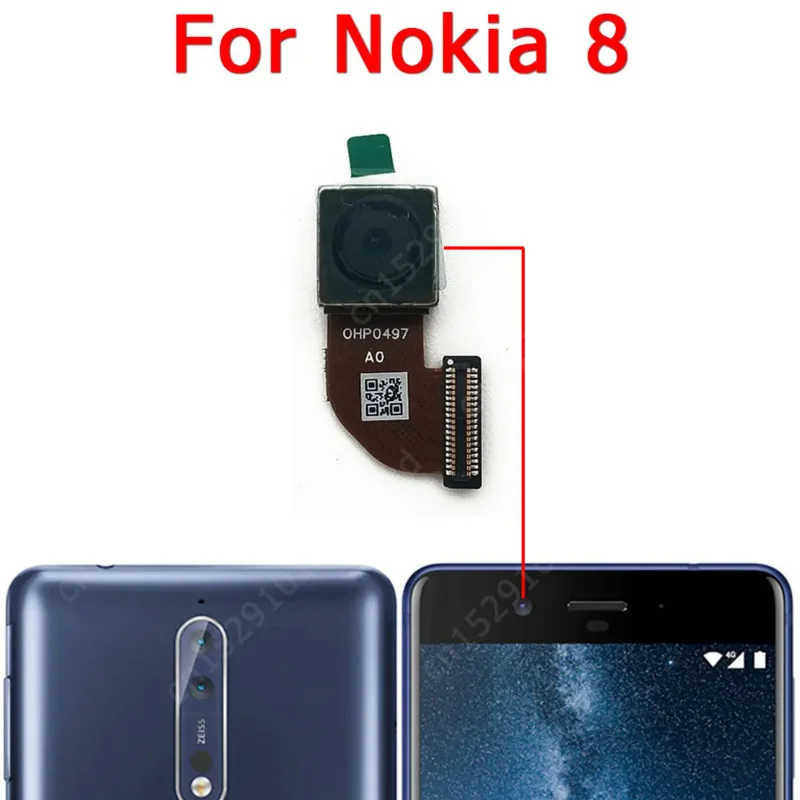 Оригинальная фронтальная камера для Nokia 8, фронтальная Селфи, маленькая камера, модуль, аксессуары для замены, ремонт, запасные части
Оригинальная фронтальная камера для Nokia 8, фронтальная Селфи, маленькая камера, модуль, аксессуары для замены, ремонт, запасные части