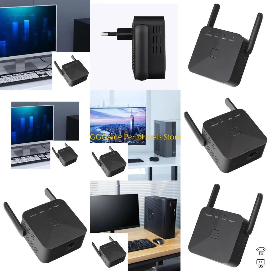 U55B 300M Wifi Amplifiers Double Antennas Wireless Routers WiFi Networking Repeater Extenders Through Wall Repeater
U55B 300M Wifi Amplifiers Double Antennas Wireless Routers WiFi Networking Repeater Extenders Through Wall Repeater