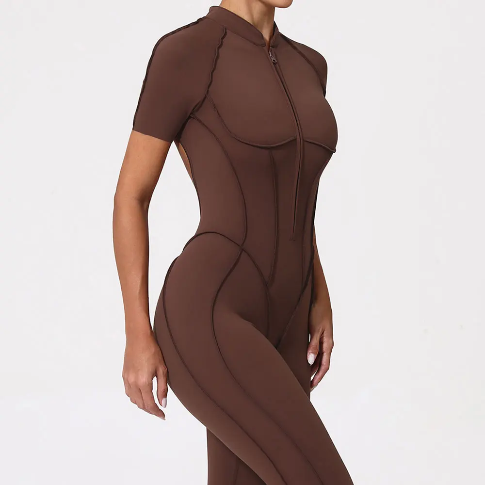 Gym Jumpsuit Women's Fitness Suit Zipper Long Sleeved Sets Sports Overalls for Woman Tracksuit Yoga Clothing Workout Sportswear
Gym Jumpsuit Women's Fitness Suit Zipper Long Sleeved Sets Sports Overalls for Woman Tracksuit Yoga Clothing Workout Sportswear