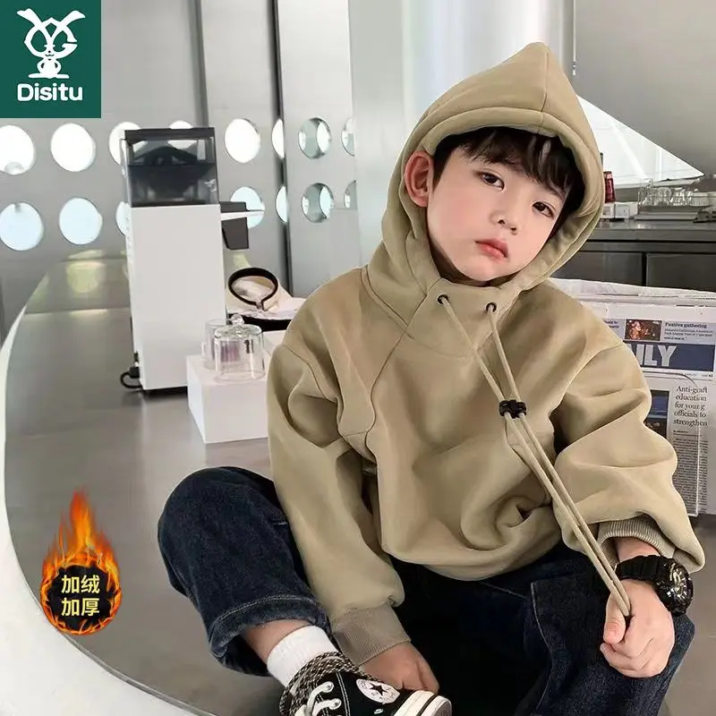 Fashion Children Casual Fleece Hoodies Sweatshirt Long Sleeve Plus Velvet Warm Soft Cotton Pullover Winter Loose Tops Boys Girls
Fashion Children Casual Fleece Hoodies Sweatshirt Long Sleeve Plus Velvet Warm Soft Cotton Pullover Winter Loose Tops Boys Girls