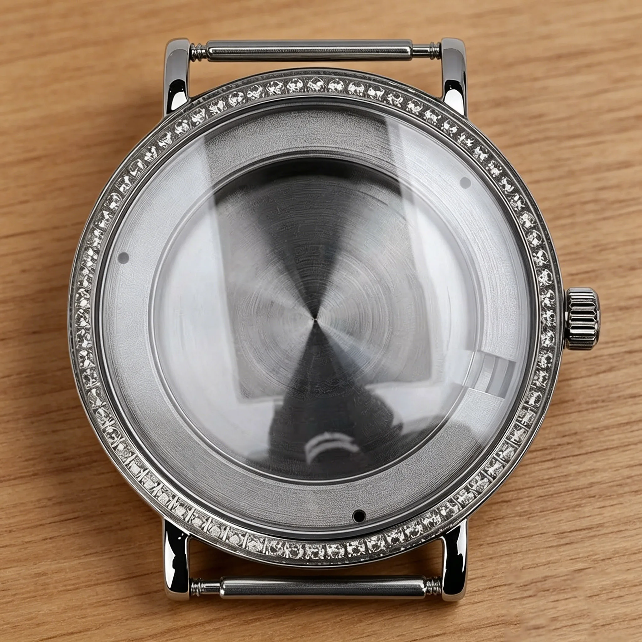 Silvery 40mm Watch Case For Stainless Steel Watch Case Waterproof Domed Sapphire Glas Fit Miyota 9015 Mechanical Movt Accessory
Silvery 40mm Watch Case For Stainless Steel Watch Case Waterproof Domed Sapphire Glas Fit Miyota 9015 Mechanical Movt Accessory