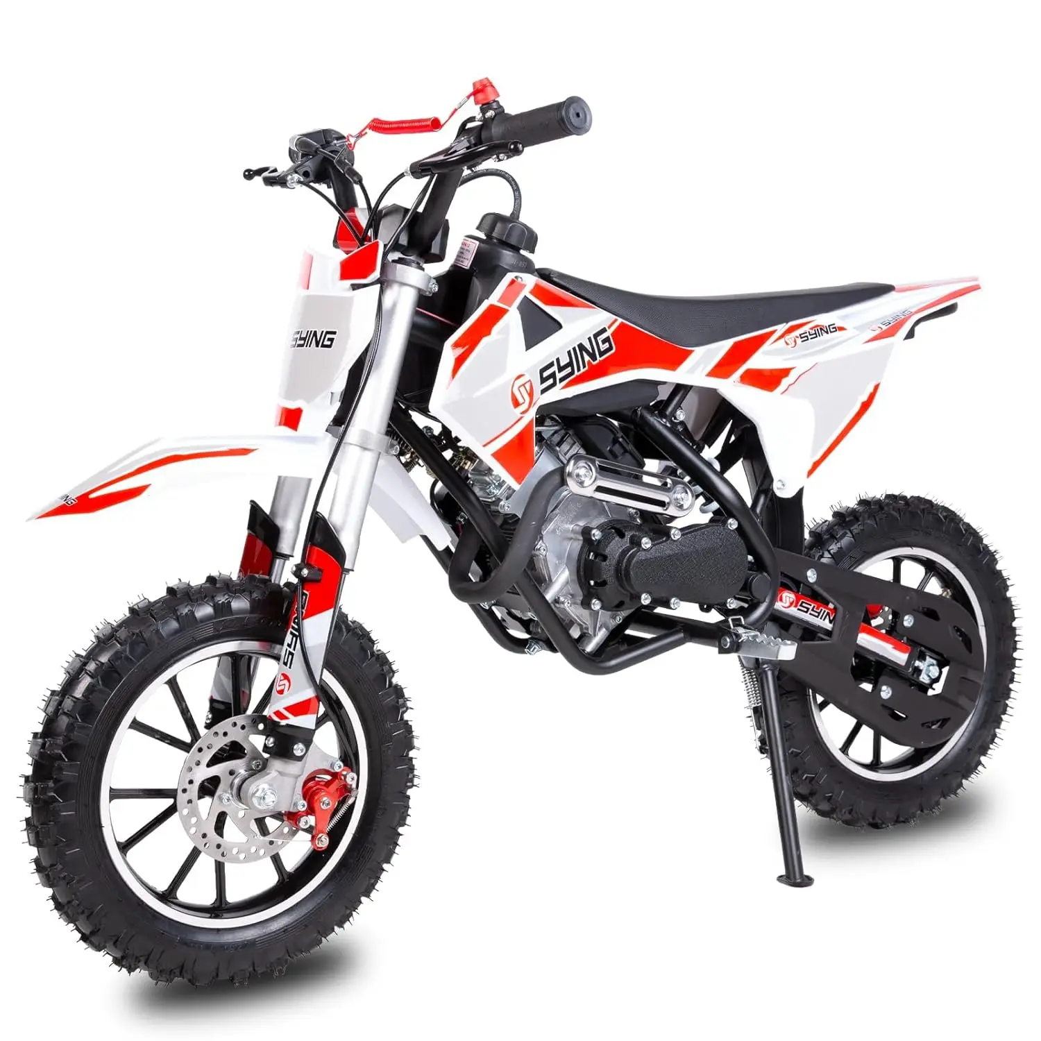 60CC 4-Stroke Pocket Bike Gas Mini Motorcycle Kids Dual Disc Brakes Suspension 10in Wheels 21MPH 143LBS, Custom
60CC 4-Stroke Pocket Bike Gas Mini Motorcycle Kids Dual Disc Brakes Suspension 10in Wheels 21MPH 143LBS, Custom