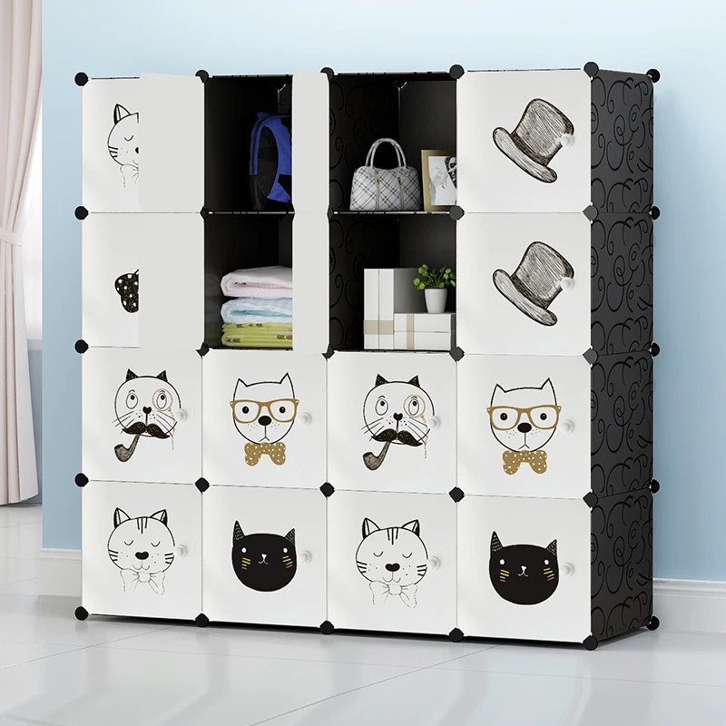 Cheap Modern Closet Storage Modular Minimalist Plastic Cupboard Partitions Wardrobe Storage Drawers Simple Vestidores Furniture
Cheap Modern Closet Storage Modular Minimalist Plastic Cupboard Partitions Wardrobe Storage Drawers Simple Vestidores Furniture